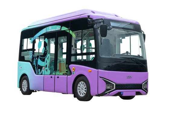 Ποιότητα  Electric Mini Buses Zero Emission Minibus Passenger Capacity 11 Seaters Battery Capacity 80kwh εργοστάσιο