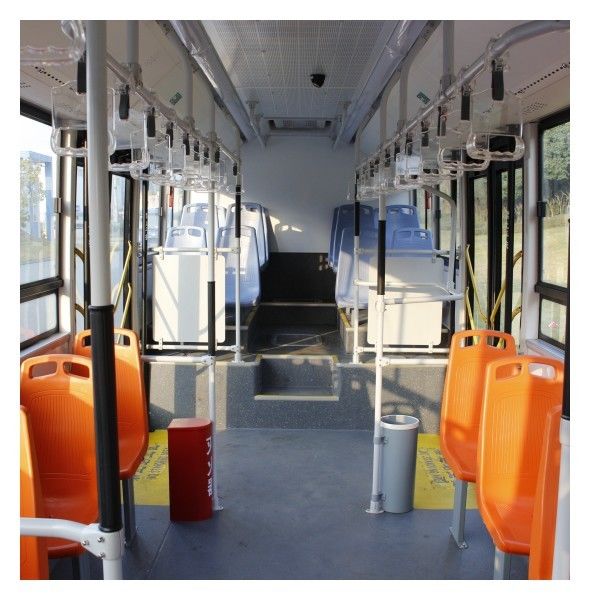 10.5μm Δημόσιας Συγκοινωνίας Ηλεκτρικό Λεωφορείο με Μπαταρία με Μέγιστη Ροπή 2800N.m, Μπαταρία LiFePo4 και Αυτονομία 250km