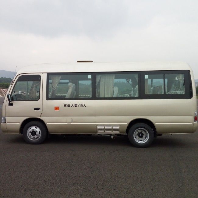 7m 25 θέσεις Diesel Transportation Coaster Bus με εκπομπές Euro 4 και αναστολή φύλλου