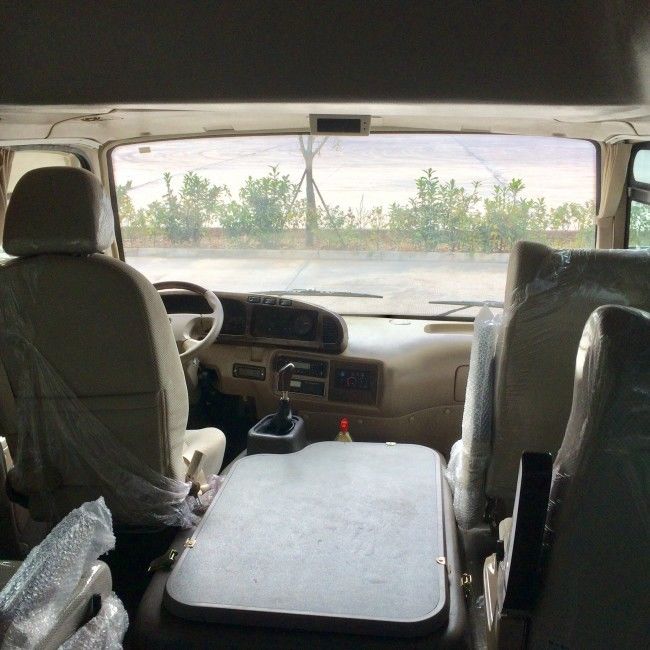 7m 25 θέσεις Diesel Transportation Coaster Bus με εκπομπές Euro 4 και αναστολή φύλλου