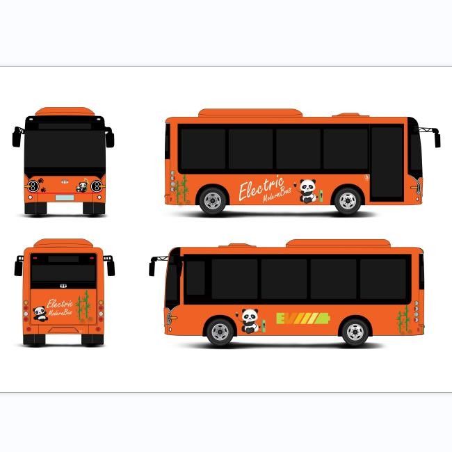 6.6m Ηλεκτρικό Μίνι Λεωφορείο με 23 Θέσεις, 200 χλμ Αυτονομία και Επιλογή Αριστερού Τιμονιού