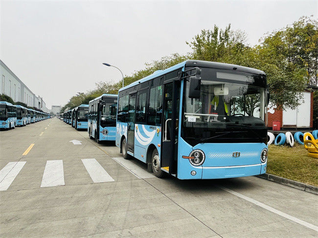 6.6 M LHD Mini Pure Electric Bus Zero Emission για τις κοινοτικές μεταφορές