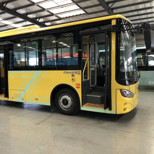 Δύο πόρτες 8m αστικά ηλεκτρικά λεωφορεία LHD 29 ισχύς της μπαταρίας 198.4kwh μπαταριών καθισμάτων