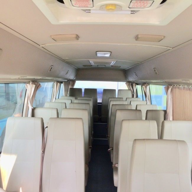 18 θέσεων ηλεκτρικό λεωφορείο Coaster με αυτονομία 200 χλμ και μπαταρία 89,7 kWh για δημόσιες συγκοινωνίες