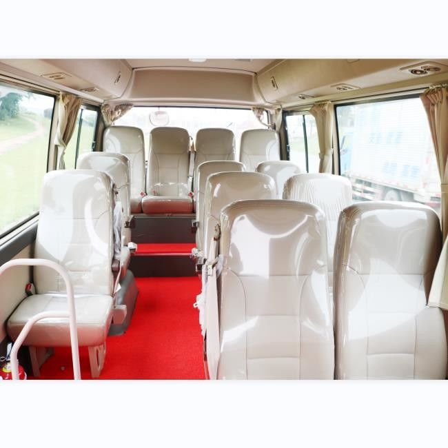 Λεωφορείο ακτοφυλάκων 25 Seater με το σύστημα ψυχαγωγίας μηχανών diesel DVD και τα υψηλός-πίσω καθίσματα