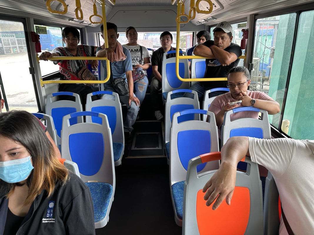 6.6M Ηλεκτρικό λεωφορείο αστικής μεταφοράς με 16 θέσεις αριστερό τιμόνι με κλιματισμό