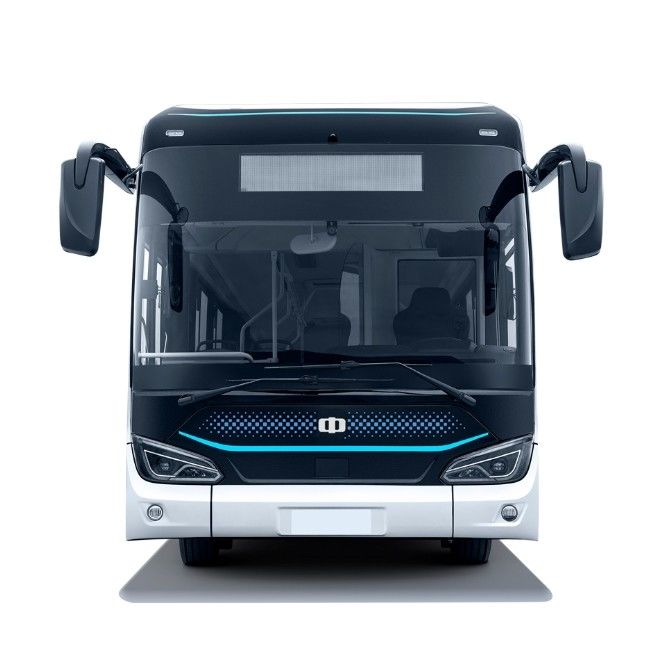 12 M καθαρό ηλεκτρικό λεωφορείο LHD αυτόματο EV Innercity λεωφορείο 46 θέσεων με εναέρια ανάρτηση