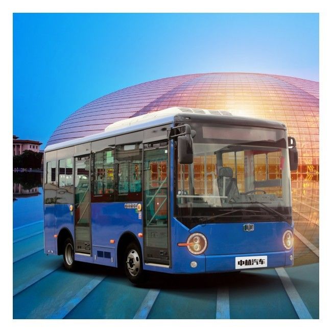 6.6m Zev Bus Ηλεκτρικό λεωφορείο πόλης Οικολογικά φιλική μεταφορά στα 69km / h