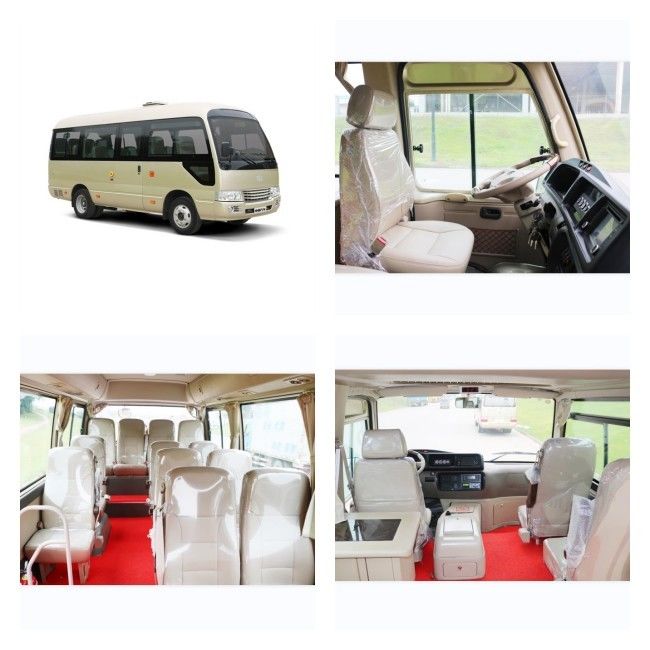 6μm Ηλεκτρικό Λεωφορείο Coaster με 18 Καθίσματα, Εμβέλεια 200 χλμ και Επιλογές Τιμονιού Αριστερά/Δεξιά