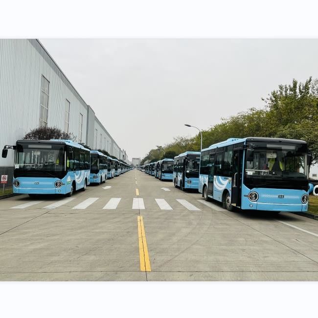6.6m ZEV λεωφορείο Νέα ενέργεια λεωφορείο μηδενικών εκπομπών δύο πόρτες με 16 θέσεις επιβατών