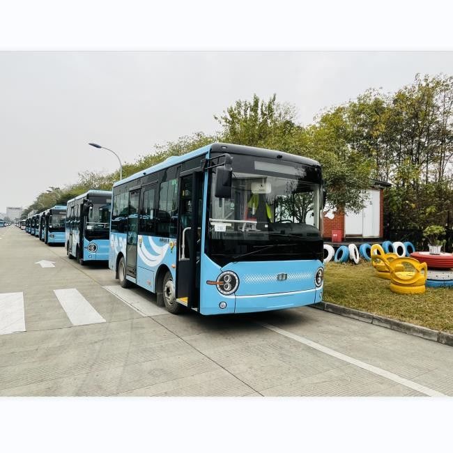 6.6m ZEV λεωφορείο Νέα ενέργεια λεωφορείο μηδενικών εκπομπών δύο πόρτες με 16 θέσεις επιβατών