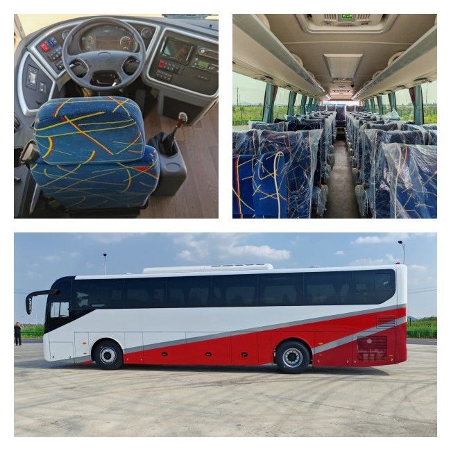 12m πολυτελή 49+1 θέσεις Diesel Coach με 6250mm τροχοπέδη και Euro 3 εκπομπές για διαπολιτιστικά ταξίδια