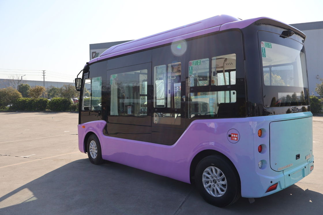 5.4m Mini Electric Bus 11 Seater Long Range Battery Electric Bus For Urban Transportation System.