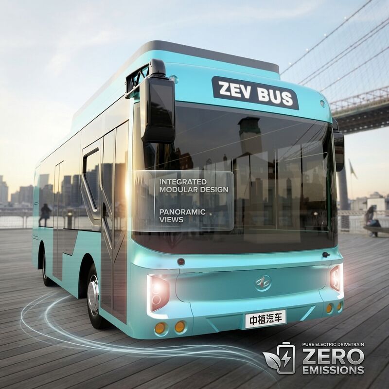 6.6μm Ηλεκτρικό Μίνι Λεωφορείο EV Bus με Αυτόματο Κιβώτιο Ταχυτήτων και Χωρητικότητα 23 Θέσεων