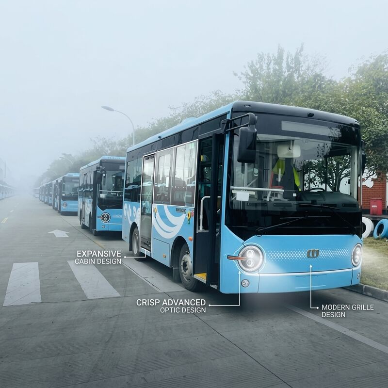 6Μικρό λεωφορείο ηλεκτρικής μπαταρίας.6m 19 θέσεις 95.25kWh μακράς αυτονομίας φιλική προς το περιβάλλον μεταφορά.