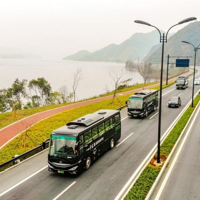 Λεωφορείο diesel ταξιδιού 45 καθισμάτων με τον πυροσβεστήρα 110km/H